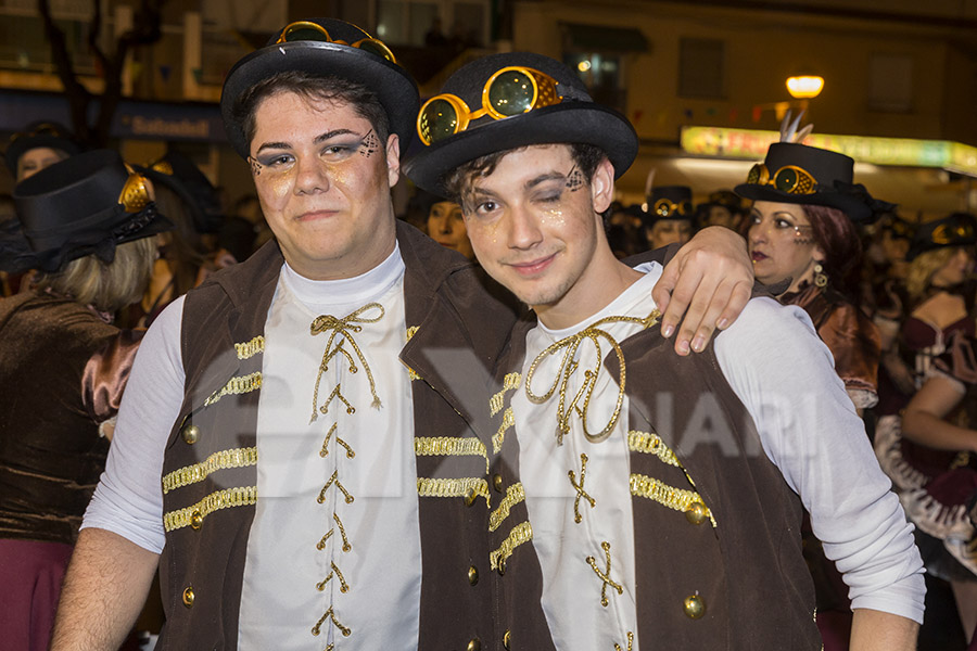 Rua del Carnaval de Les Roquetes del Garraf 2017